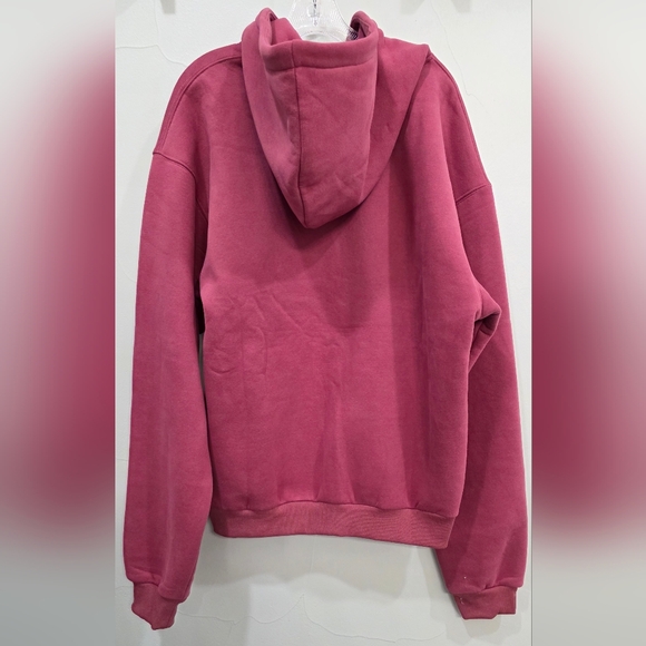Comfrt Minimalist Hoodie Unisex In Berry Color - Picture 7 of 11